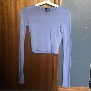 Aritzia long sleeve crop top